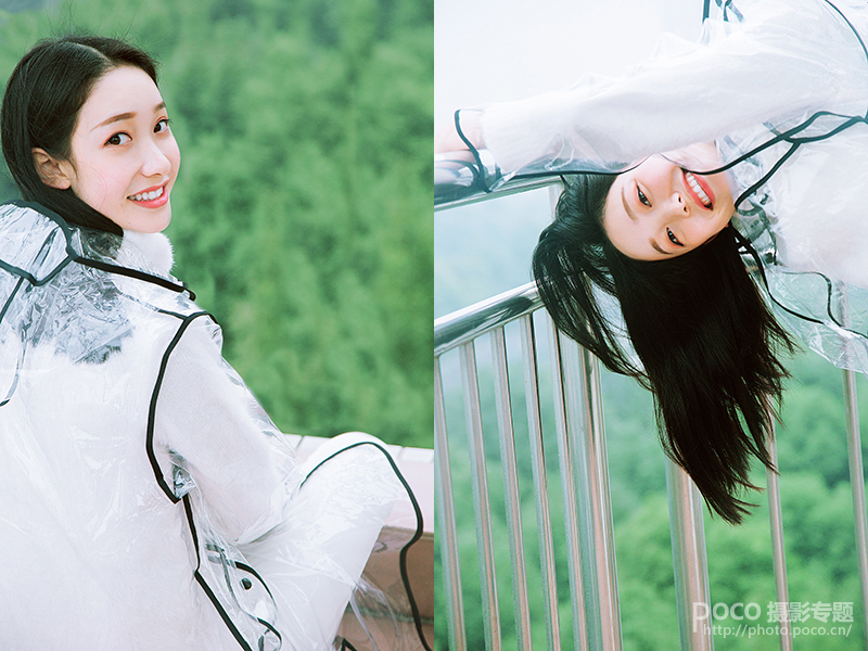 Photoshop调出雨天人像照片甜美清新效果,PS教程,PS家园网