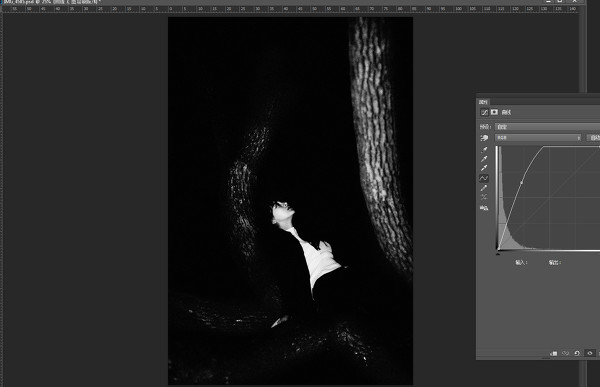 Photoshop调出夜晚照片高质量的黑白效果,PS教程,PS家园网