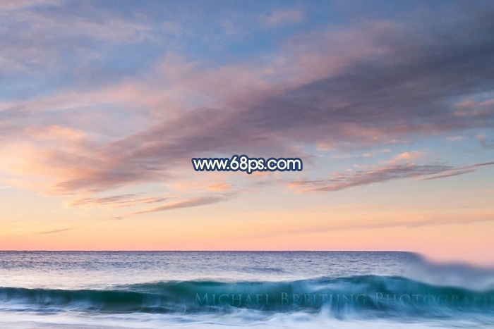 Photoshop给外景人像照片添加夕阳落日美景,PS教程,PS家园网