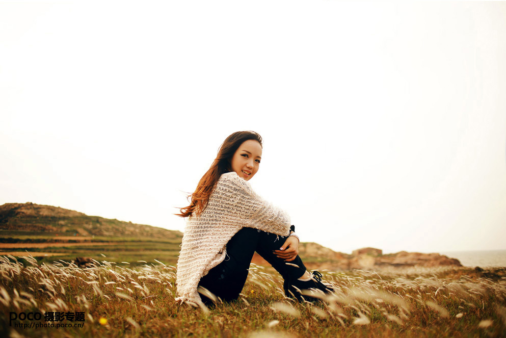 Photoshop给外景人像照片添加夕阳落日美景,PS教程,PS家园网