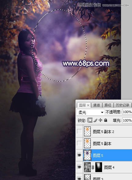 Photoshop给人像照片添加暖色高光装饰效果,PS教程,PS家园网