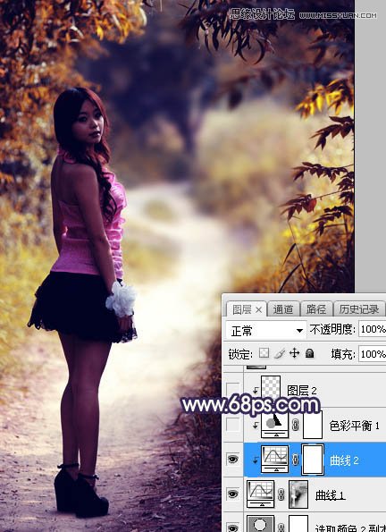 Photoshop给人像照片添加暖色高光装饰效果,PS教程,PS家园网