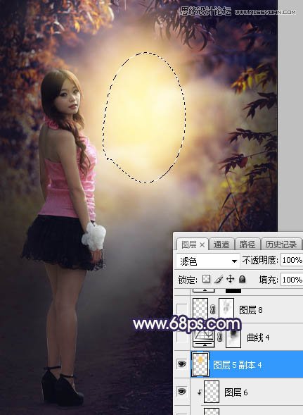 Photoshop给人像照片添加暖色高光装饰效果,PS教程,PS家园网