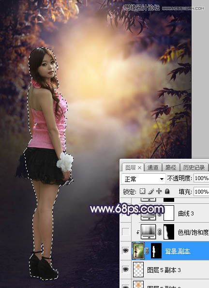 Photoshop给人像照片添加暖色高光装饰效果,PS教程,PS家园网