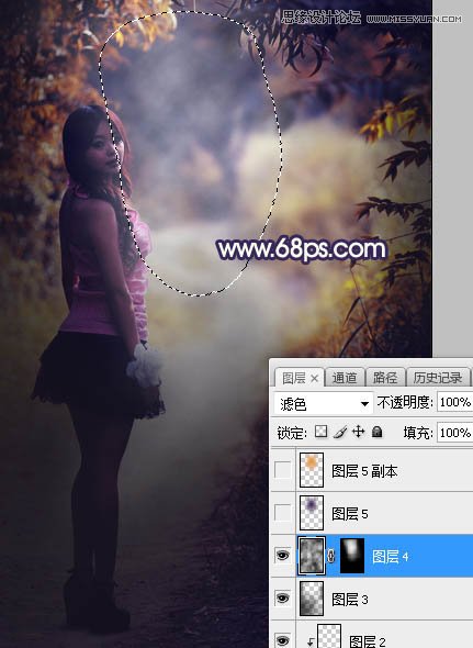 Photoshop给人像照片添加暖色高光装饰效果,PS教程,PS家园网