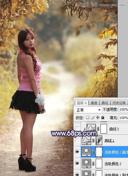 Photoshop给人像照片添加暖色高光装饰效果,PS教程,PS家园网