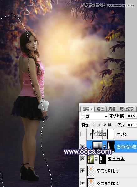 Photoshop给人像照片添加暖色高光装饰效果,PS教程,PS家园网