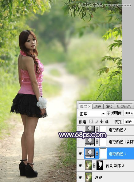 Photoshop给人像照片添加暖色高光装饰效果,PS教程,PS家园网
