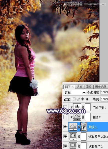 Photoshop给人像照片添加暖色高光装饰效果,PS教程,PS家园网