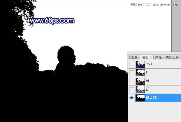Photoshop给普通的外景照片添加唯美场景,PS教程,PS家园网