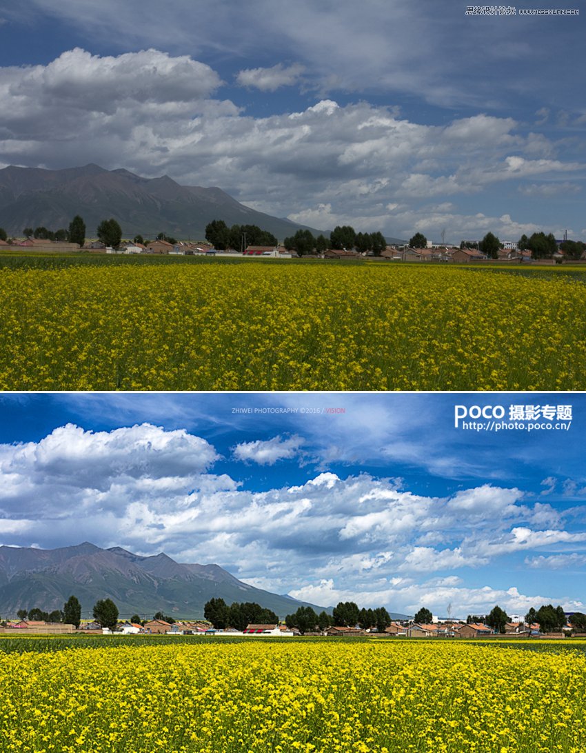 Photoshop快速修正灰蒙蒙的外景风景照片,PS教程,PS家园网