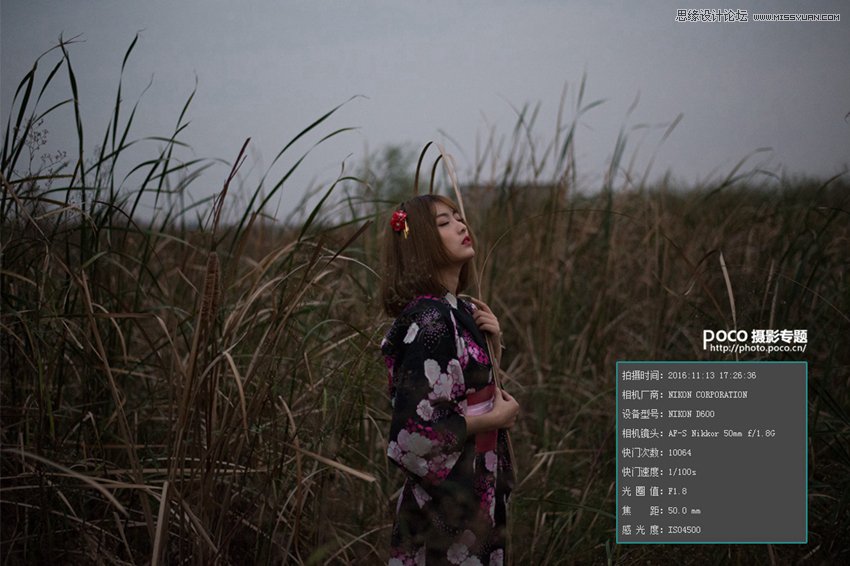 Photoshop调出暗黑风格的外景人像照片,PS教程,PS家园网