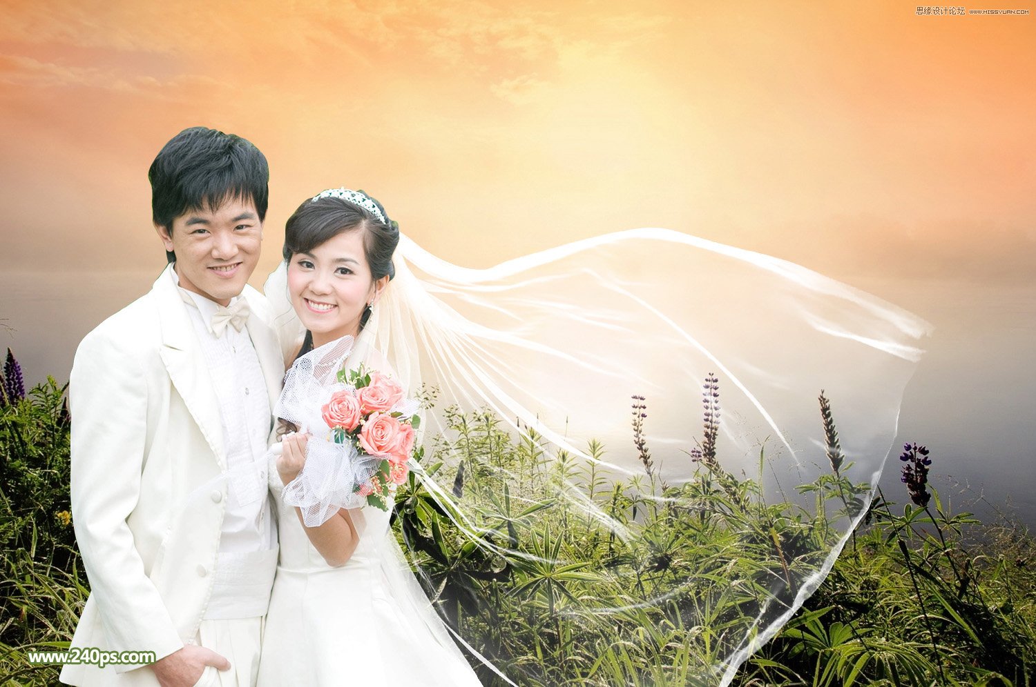Photoshop详细解析透明婚纱的抠图方法,PS教程,PS家园网