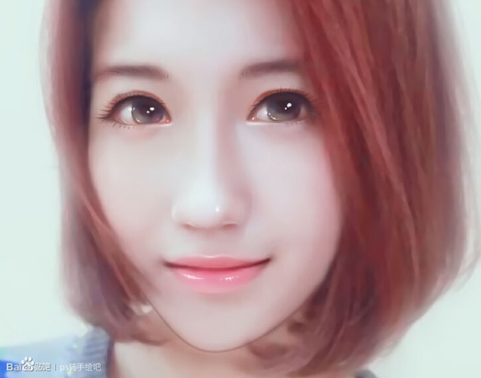 Photoshop把像素不高的人像照片转手绘处理,PS教程,PS家园网