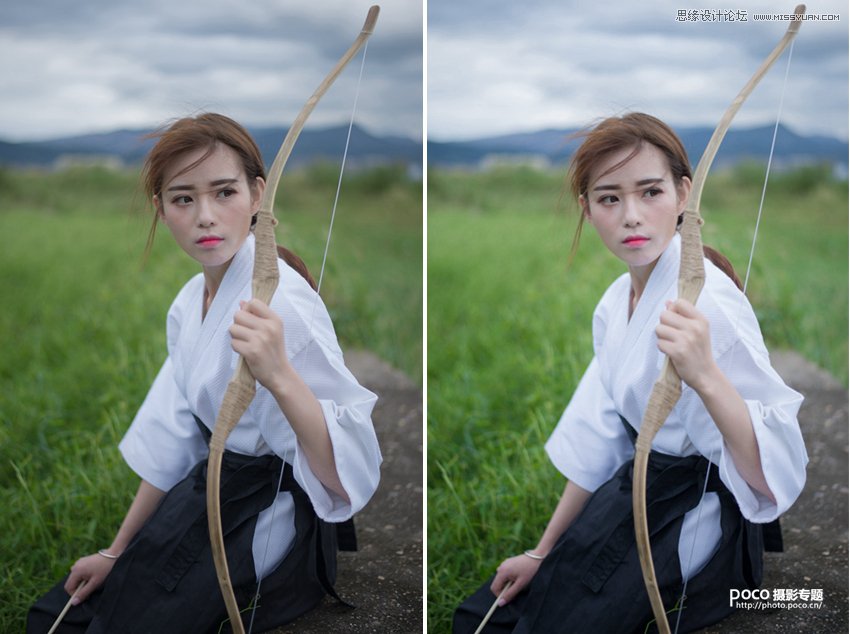 Photoshop调出人像照片后期甜美通透肤色效果,PS教程,PS家园网