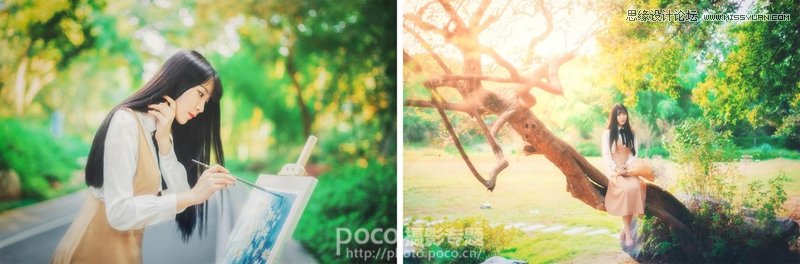 Photoshop调出外景人像照片唯美梦幻效果,PS教程,PS家园网