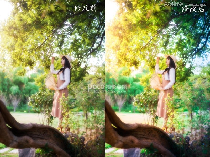 Photoshop调出外景人像照片唯美梦幻效果,PS教程,PS家园网