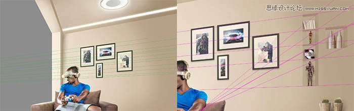 Photoshop详细解析海报设计中的透视原理,PS教程,PS家园网