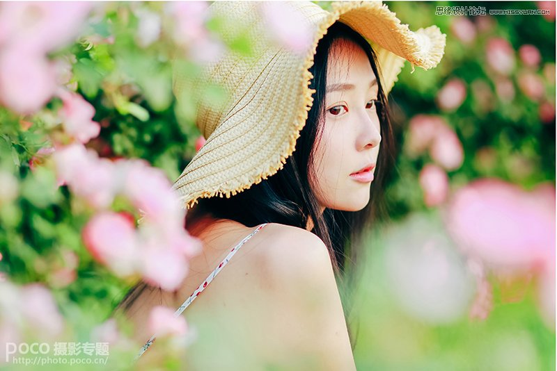 LR调出外景人像夏季文艺清新胶片风效果,PS教程,PS家园网