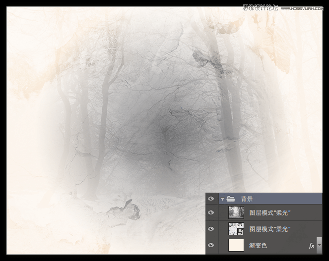 Photoshop合成古典风格的美女头像效果,PS教程,PS家园网