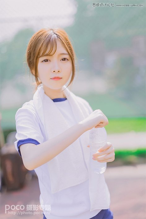 Photoshop结合LR调出外景运动女孩日系淡雅效果,PS教程,PS家园网