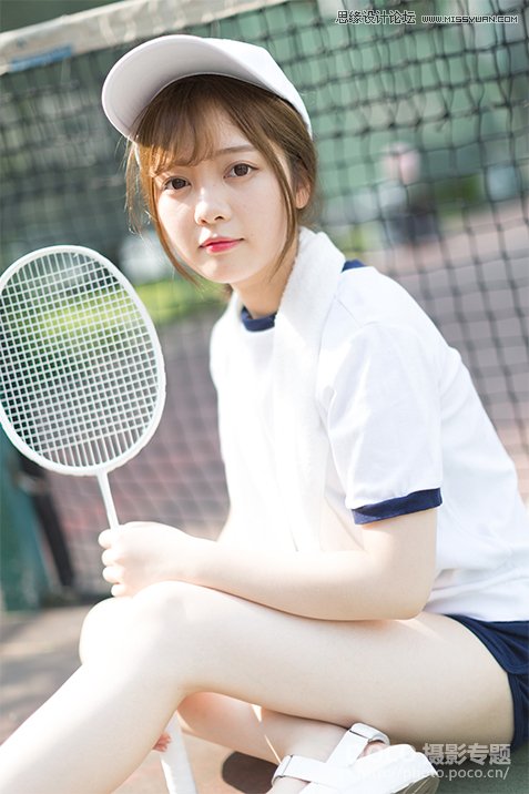Photoshop结合LR调出外景运动女孩日系淡雅效果,PS教程,PS家园网