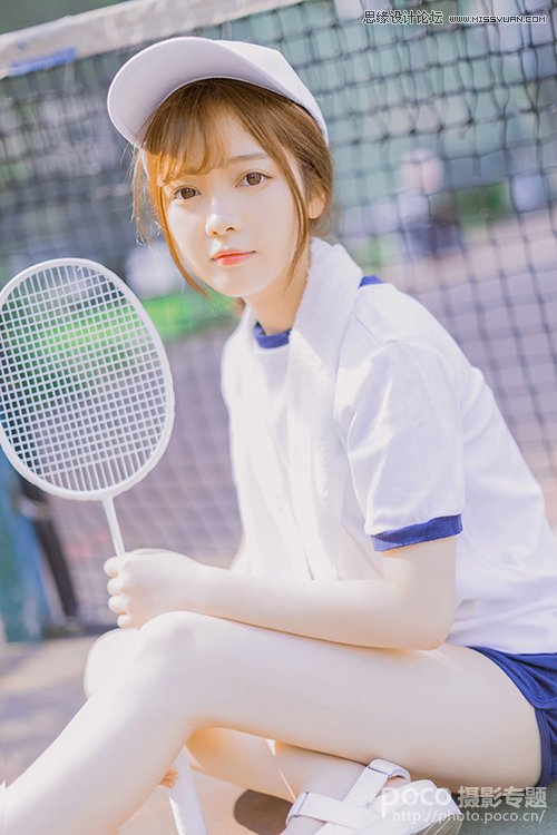 Photoshop结合LR调出外景运动女孩日系淡雅效果,PS教程,PS家园网