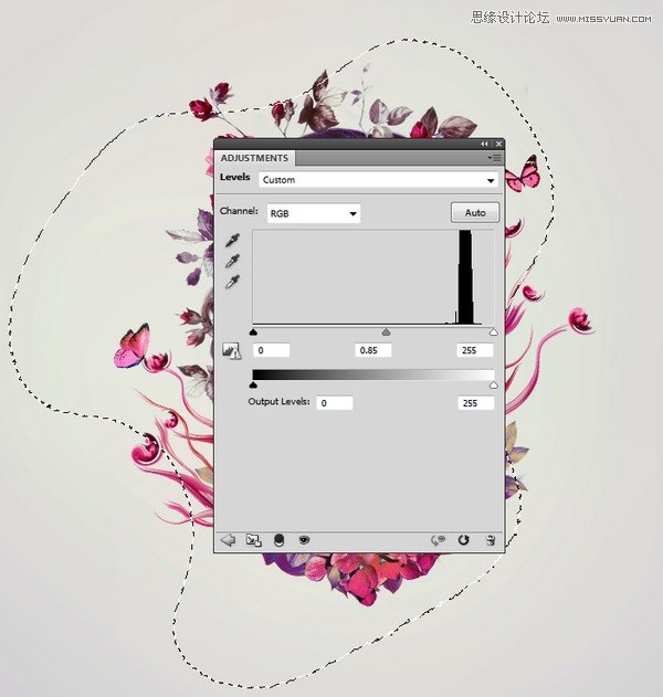 Photoshop合成创意的花朵人像效果图,PS教程,PS家园网