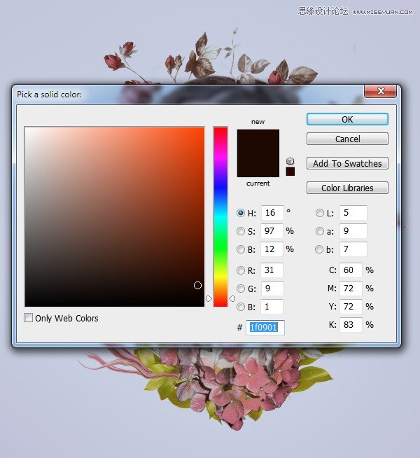 Photoshop合成创意的花朵人像效果图,PS教程,PS家园网