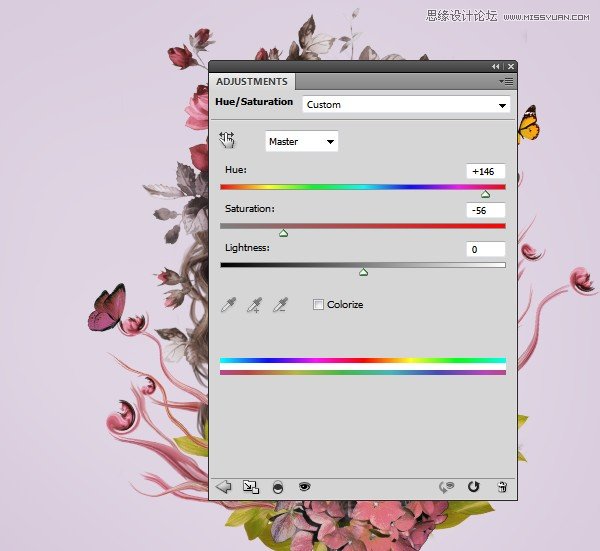Photoshop合成创意的花朵人像效果图,PS教程,PS家园网