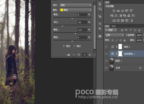 Photoshop给森林人像添加甜美的逆光效果,PS教程,PS家园网