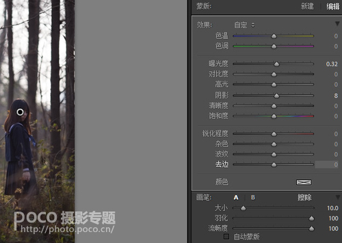 Photoshop给森林人像添加甜美的逆光效果,PS教程,PS家园网
