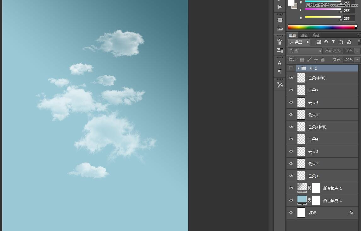 Photoshop设计音乐厅形象站台广告教程,PS教程,PS家园网