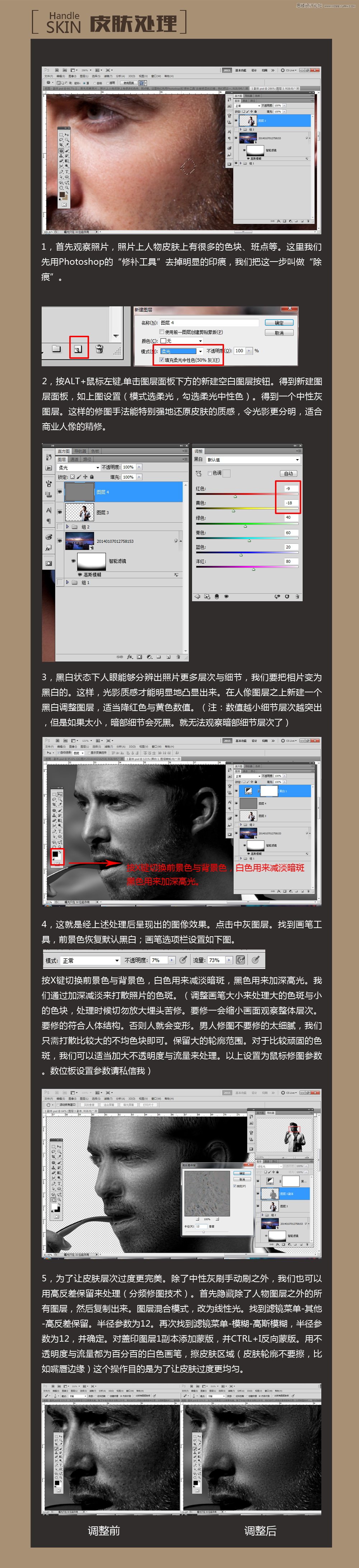 Photoshop详解海边商业大片修图调色教程,PS教程,PS家园网