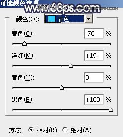 Photoshop给外景果子照片添加黄昏金黄色调