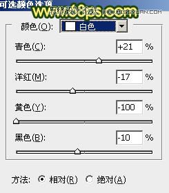 Photoshop调出公园果子照片暖色逆光效果