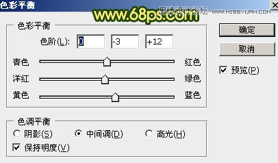 Photoshop调出公园果子照片暖色逆光效果