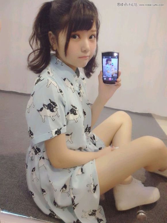 Photoshop结合SAI给儿童照片唯美转手绘效果