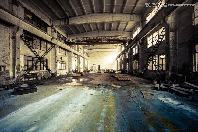 Photoshop合成创意的游戏海报效果图