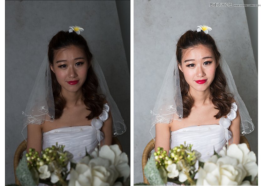 Photoshop详解室内偏暗色人像后期调色过程