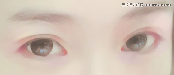 Photoshop把人像美女照片转成唯美的手绘效果