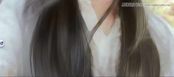 Photoshop把人像美女照片转成唯美的手绘效果