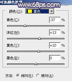 Photoshop调出草地女孩秋季暖黄效果