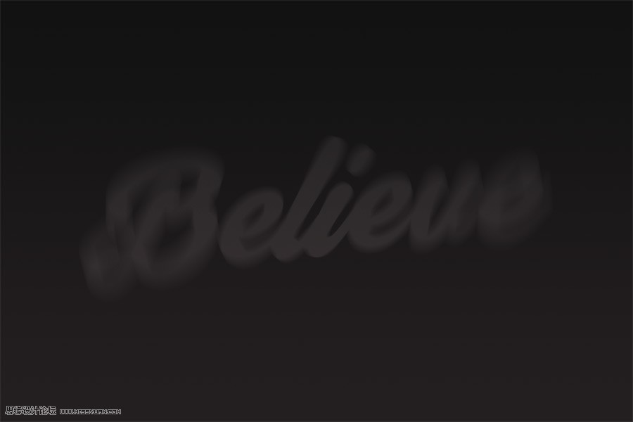 Photoshop制作绚丽星空装饰的艺术字教程