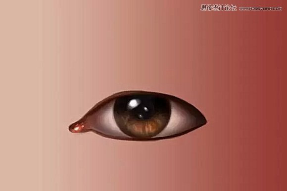 Photoshop绘制超逼真的人像眼睛效果