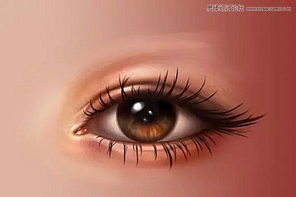 Photoshop绘制超逼真的人像眼睛效果