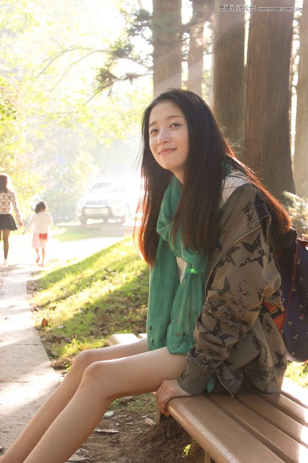 Photoshop如何调出干净通透的人物肤色