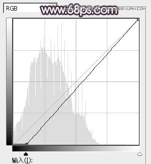 Photoshop调出河边美女梦幻橙色调效果