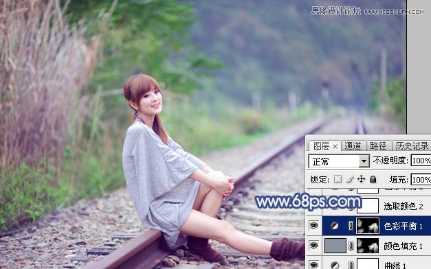 Photoshop调出果子照片春季迷人景色效果