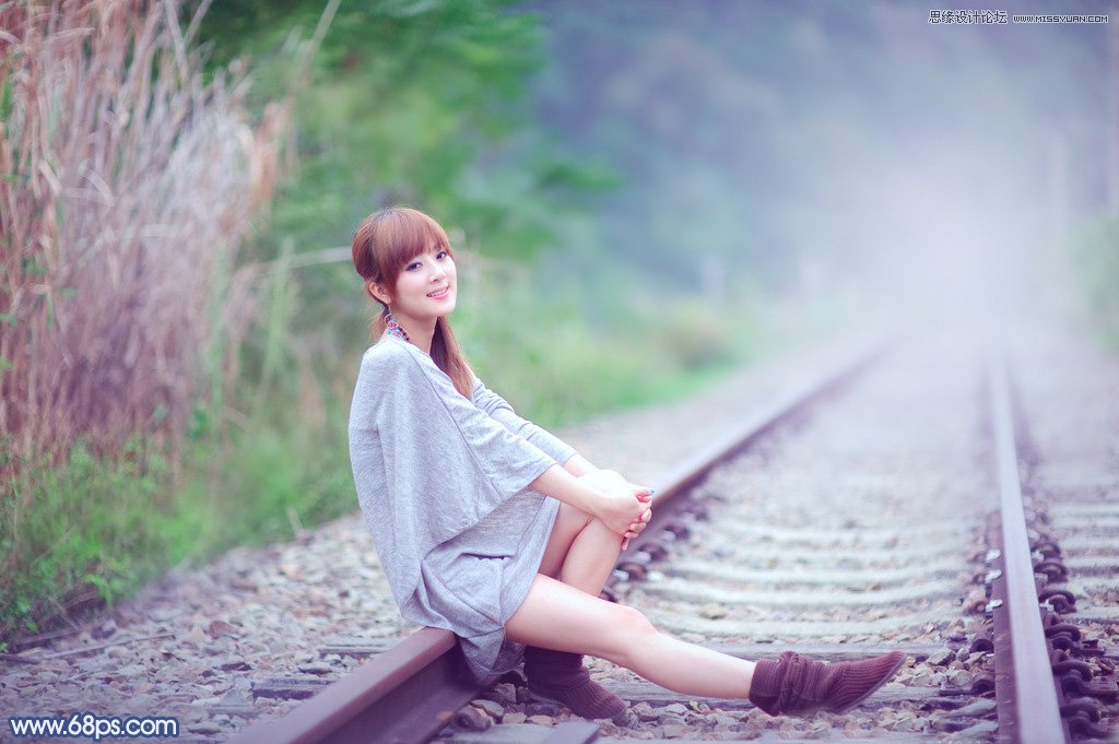 Photoshop调出果子照片春季迷人景色效果